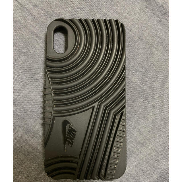 NIKE(ナイキ)のiPhoneXスマホケースナイキNIKEブラック黒airforceエアフォース スマホ/家電/カメラのスマホアクセサリー(iPhoneケース)の商品写真
