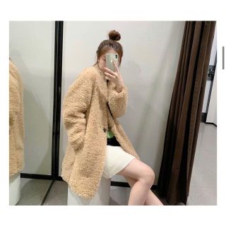 ザラ(ZARA)の650★冬アウター 2color ファーコート(毛皮/ファーコート)