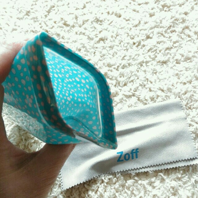 Zoff(ゾフ)のめがねケース　眼鏡ケース Zoff レディースのファッション小物(サングラス/メガネ)の商品写真