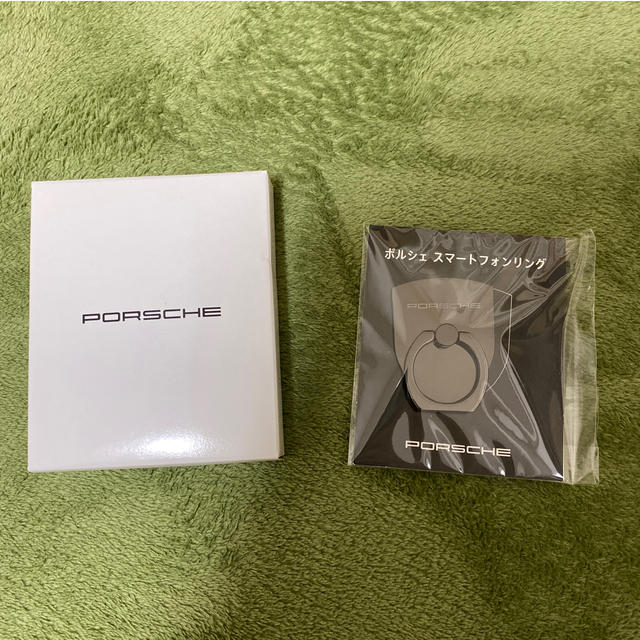 Porsche(ポルシェ)のポルシェ　スマホリング ハンドメイドのスマホケース/アクセサリー(スマホストラップ/チャーム)の商品写真