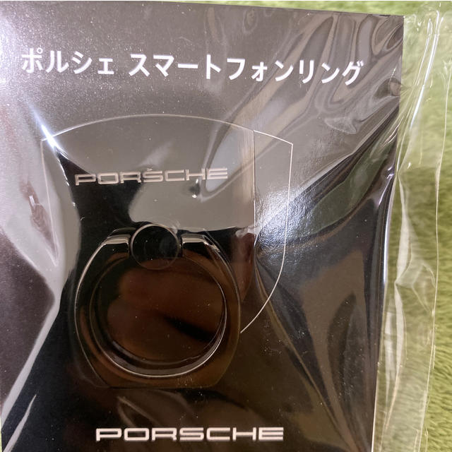 Porsche(ポルシェ)のポルシェ　スマホリング ハンドメイドのスマホケース/アクセサリー(スマホストラップ/チャーム)の商品写真