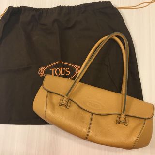 トッズ(TOD'S)のTOD'S  キャメル ショルダーバック(ショルダーバッグ)