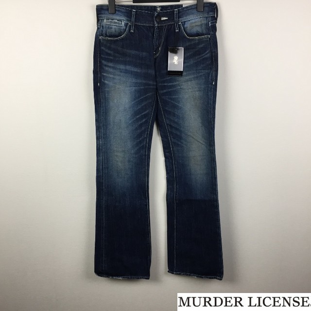 Murder License - 新品 マーダーライセンス ブーツカットデニム ブルー サイズ44 タグ付未使用の通販 by RRmam's