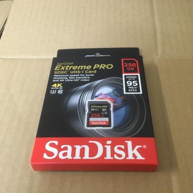 サンディスク Extreme Pro SDXC 256GB