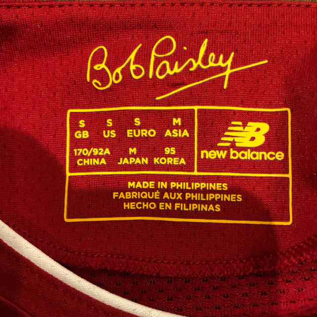 New Balance - リバプール FC 19/20 CL仕様ユニフォーム M New Balance - リバプール FC 19/20 CL仕様ユニフォーム M