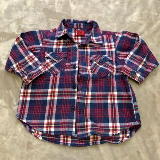 リーバイス(Levi's)のLEVI’S 90サイズ チェックシャツ(Tシャツ/カットソー)