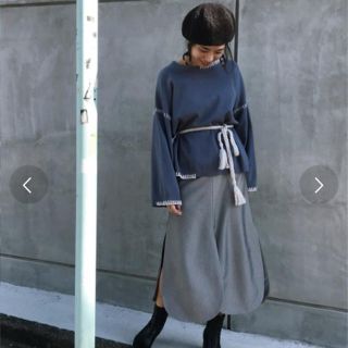 アメリヴィンテージ(Ameri VINTAGE)のameri vintage hand stitch over knit(ニット/セーター)