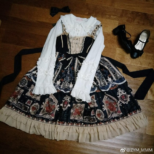 sweet「バラの茂み」lolita ロリータ服 jsk