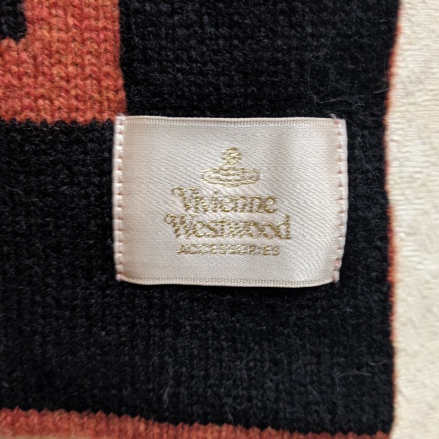 Vivienne Westwood(ヴィヴィアンウエストウッド)のVivienne Westwood マフラー オレンジ レディースのファッション小物(マフラー/ショール)の商品写真