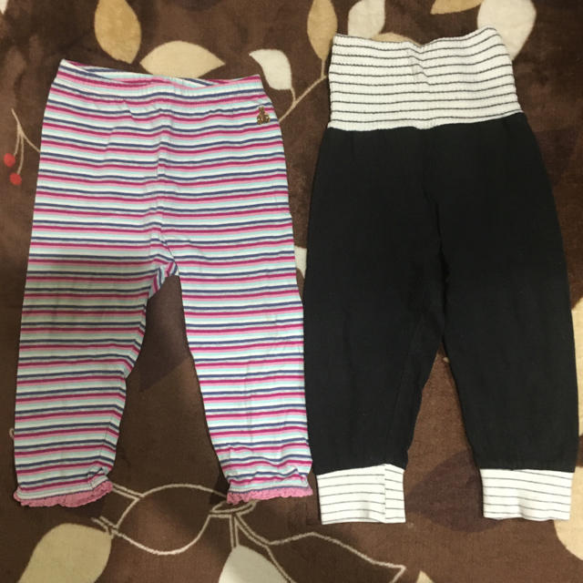 babyGAP(ベビーギャップ)の『baby gapパンツ＆腹巻パンツ２枚セット80㎝』 キッズ/ベビー/マタニティのベビー服(~85cm)(パンツ)の商品写真