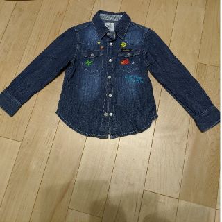 ブランシェス(Branshes)のこども服 トップス（デニムシャツ）　RADCHAP　ブランシェス 110　美品　(その他)