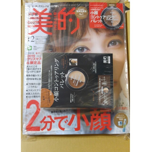 宝島社(タカラジマシャ)の美的
2019年12月
別冊付録　本誌 エンタメ/ホビーの雑誌(美容)の商品写真