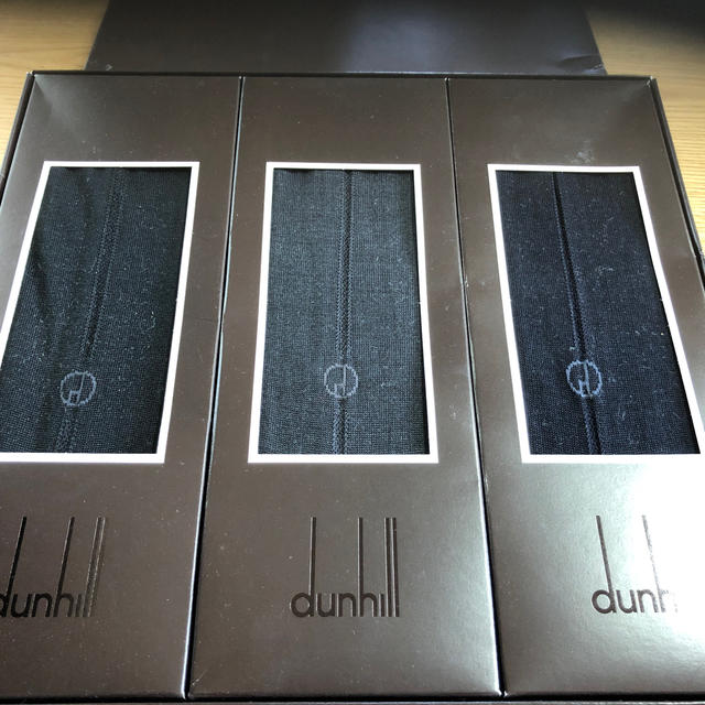 Dunhill(ダンヒル)のdunhill ビジネスソックス3足 メンズのレッグウェア(ソックス)の商品写真