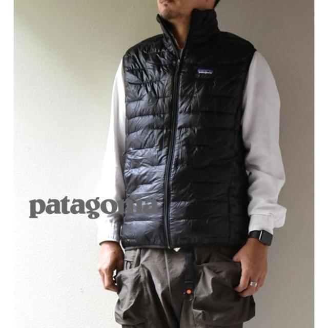 patagonia - パタゴニア MICRO PUFF VEST マイクロ パフ ベスト bk Sの