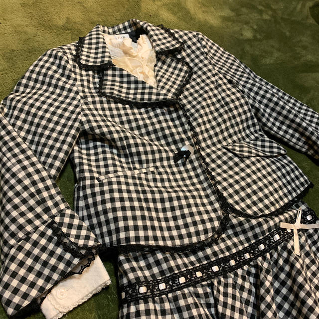 anyFAM(エニィファム)のフォーマルスーツ3点セット（120〜130）any FAM キッズ/ベビー/マタニティのキッズ服女の子用(90cm~)(ドレス/フォーマル)の商品写真