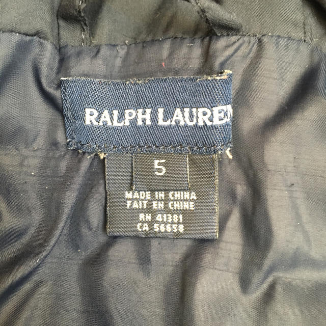 Ralph Lauren(ラルフローレン)のラルフローレン ダウンコート キッズ/ベビー/マタニティのキッズ服女の子用(90cm~)(コート)の商品写真