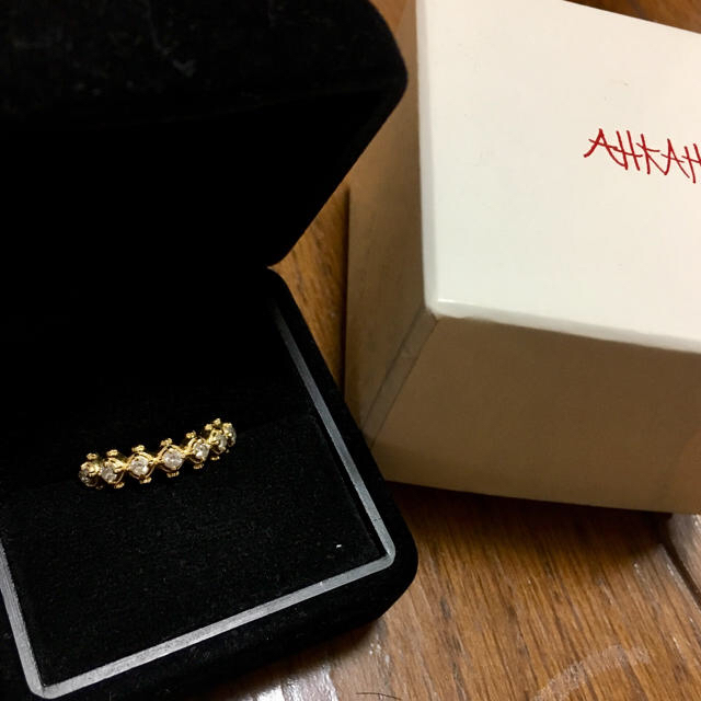 AHKAH(アーカー)のミミ様専用☆AHKAH アーカー ダイヤモンドリング 0.25ct レディースのアクセサリー(リング(指輪))の商品写真