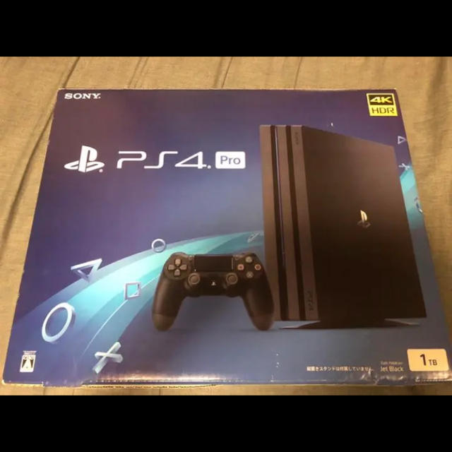 PS4 Pro ジェット・ブラック 1TB CUH-7100BB01