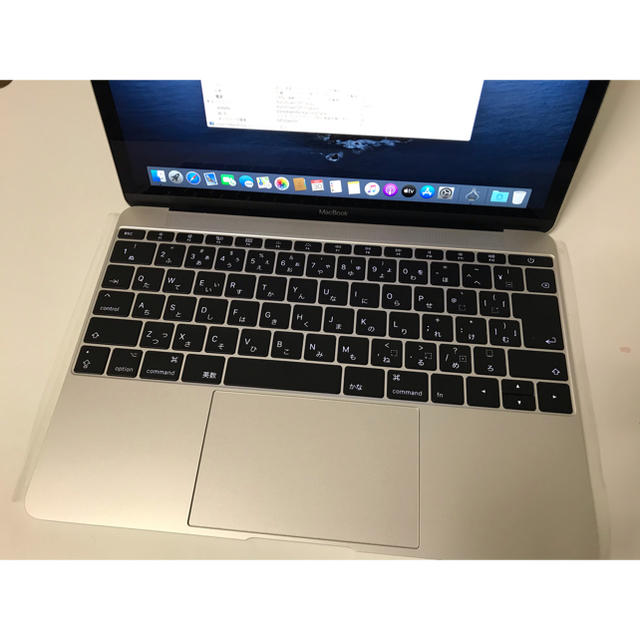 Macbook 12 2017 i5 256gb キーボード新品交換 シルバー