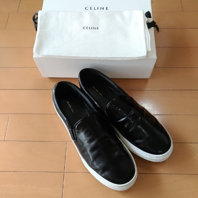 CELINE セリーヌ スリッポン スニーカー 黒 42