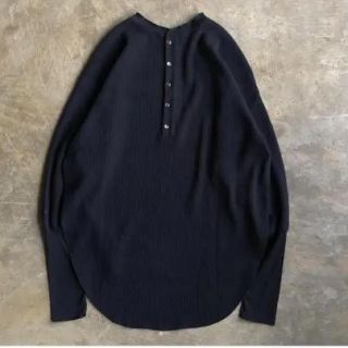 アメリカーナ(AMERICANA)の希少】アメリカーナ Thermal Back Henley Neck(ニット/セーター)