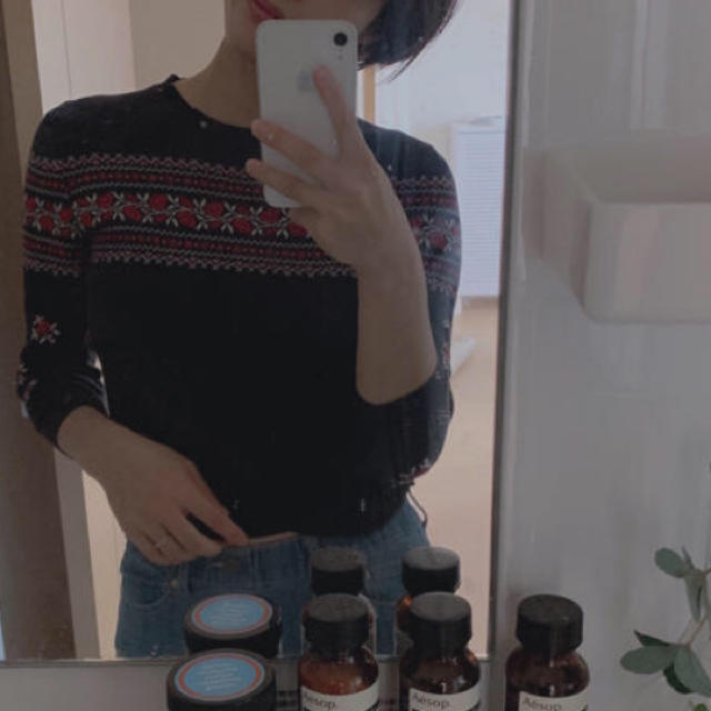 miumiu サマーニット 薔薇 ミュウミュウ カレンさん着用 【初回限定