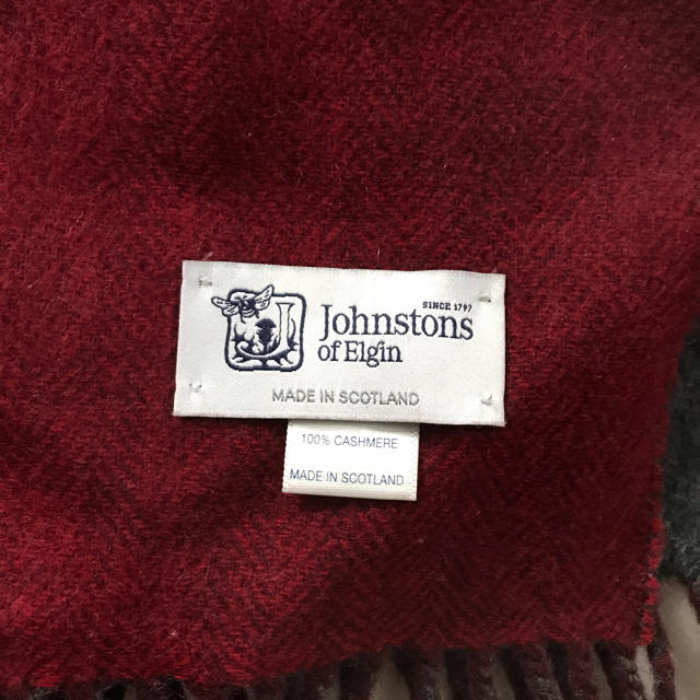 Johnstons JOHNSTONS OF ELGIN マフラー ストールの通販 by ベッカム's shop｜ジョンストンズならラクマ - ジョンストンズ 通販低価