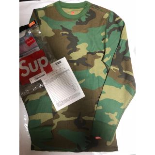 Supreme - supreme HANES THERMAL CREW CAMO カモ 迷彩の通販 by Supreme - supreme HANES THERMAL CREW CAMO カモ 迷彩の通販 by