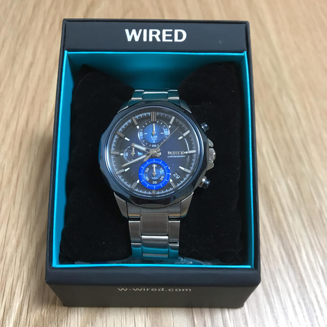 ほぼ新品　WIRED ワイアード  腕時計　ザ・ブルー　AGAT409