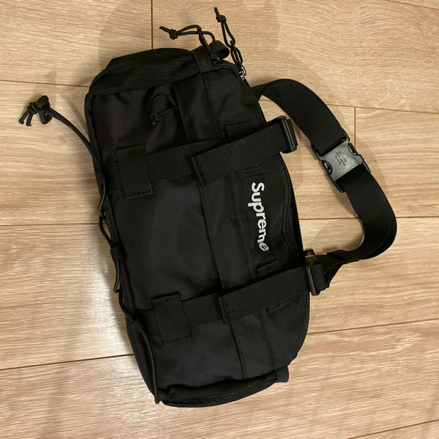 【正規取扱店】 Supreme - Supreme waist bag black 19fw ウエストポーチ