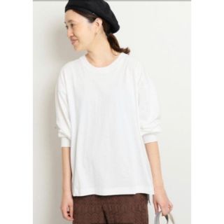 スローブイエナ(SLOBE IENA)の今季　スローブイエナ  ロングスリーブTシャツ　プルオーバー(カットソー(長袖/七分))