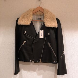 アクネ(ACNE)の最終値下げ！ACNE ライダース 未使用美品(ライダースジャケット)