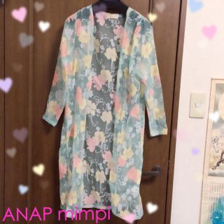 アナップ(ANAP)のANAP mimpi⇒ロングカーディガン(カーディガン)