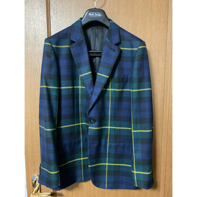 17AW Paul Smith Mサイズ ブラックウォッチジャケット