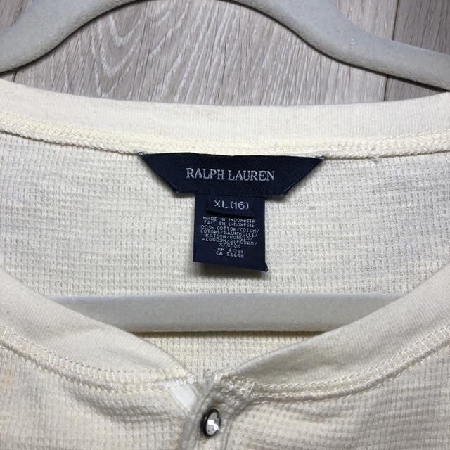 Ralph Lauren(ラルフローレン)のラルフローレン ガールズ キッズ 長袖Tシャツ XL キッズ/ベビー/マタニティのキッズ服女の子用(90cm~)(Tシャツ/カットソー)の商品写真