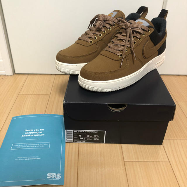 NIKE Air Force 1 Carhartt WIP靴/シューズ