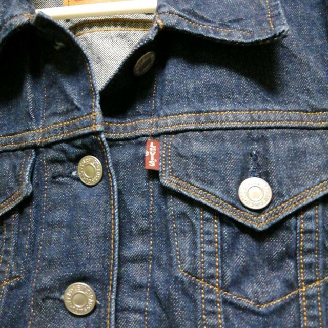 Levi's(リーバイス)の◆リーバイス 【レディース　Ｇジャン　ＸＳサイズ　濃紺】 デニムジャケット レディースのジャケット/アウター(Gジャン/デニムジャケット)の商品写真