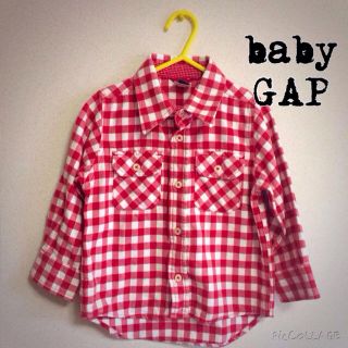 ベビーギャップ(babyGAP)のbabyGAP♡ネルシャツ(ブラウス)