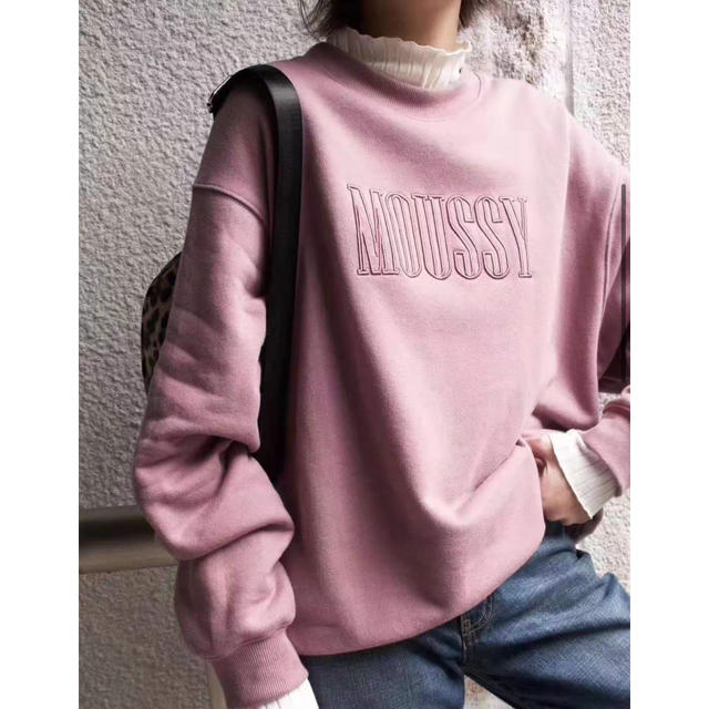 【新品未使用】moussy  EMBROIDERY プルオーバー  トレーナー 1