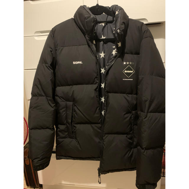 訳あり】 REVERSIBLE FCRB Lサイズ - F.C.R.B. DOWN BLACK BLOUSON