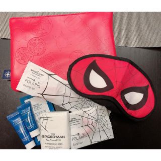 エーエヌエー(ゼンニッポンクウユ)(ANA(全日本空輸))のUnited Airline スパイダーマン　アメニティキット(旅行用品)