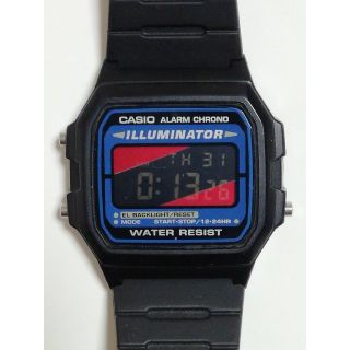 カシオ(CASIO)の【分割液晶反転】カシオ スタンダード腕時計 F-105W-1A(腕時計(デジタル))