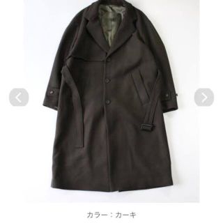 サンシー(SUNSEA)のstein 19aw LAY CHESTER COAT (チェスターコート)