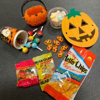 【リーメント】ぷちサンプルシリーズ　夢のアメリカンライフ 「ハロウィン」(ミニチュア)