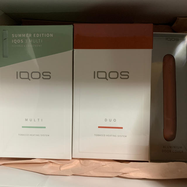 iQOS 3デュオ　ウォームカッパー　アルミカバー　マルチ　ミント　3点セット