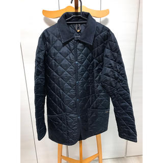 ラベンハム(LAVENHAM)のラベンハム LAVENHAM キルティングジャケット 38 NAVY(ナイロンジャケット)