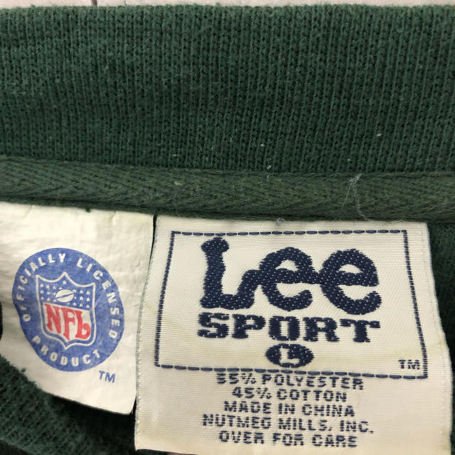 【激レア】90s LEE NFL パッカーズ 刺繍ロゴ スウェット トレーナー 2