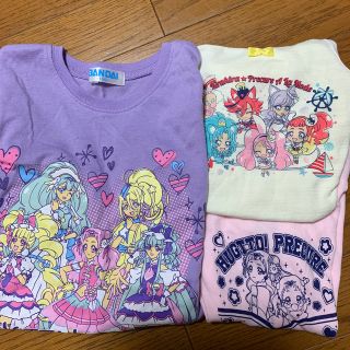 バンダイ(BANDAI)のあんぱんち様専用✩.*˚プリキュア 120cm 長袖Tシャツ＆肌着セット(Tシャツ/カットソー)