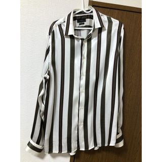 ザラ(ZARA)のZARA ストライプシャツ(シャツ)