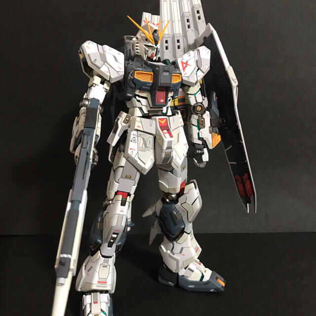 エンタメ/ホビーガンダムプラモデル ニューガンダムMG改修完成品